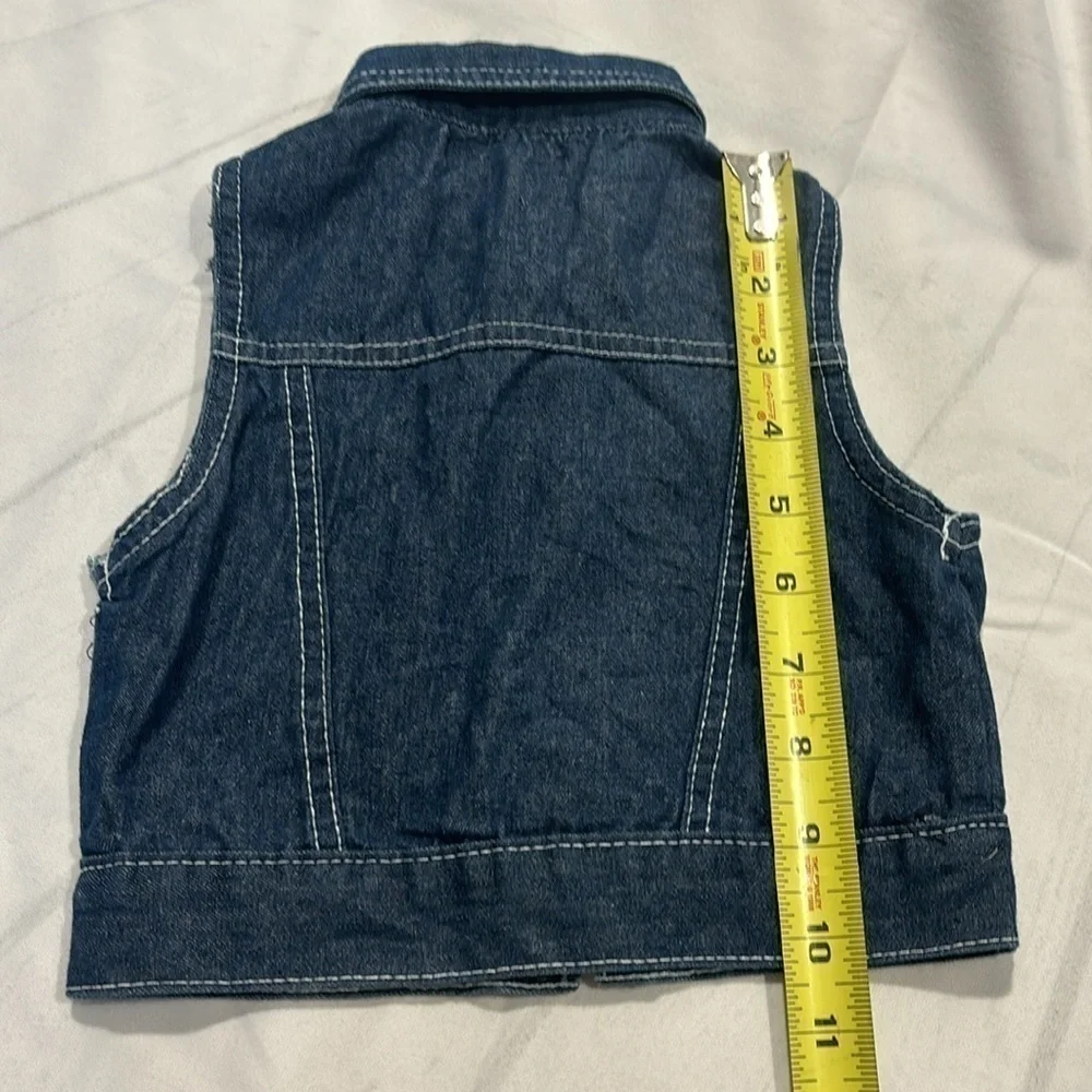 Limited Too Girls Denim Vest Size 2T